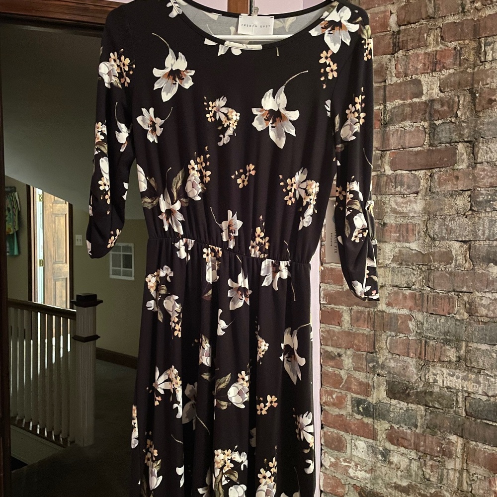 French Gray dress